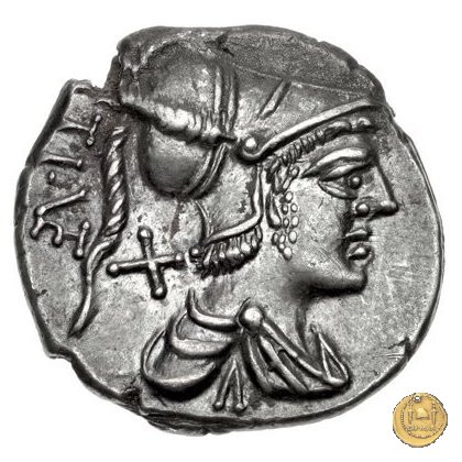 234/1 - denario Ti. Veturius 137 BC (Roma)