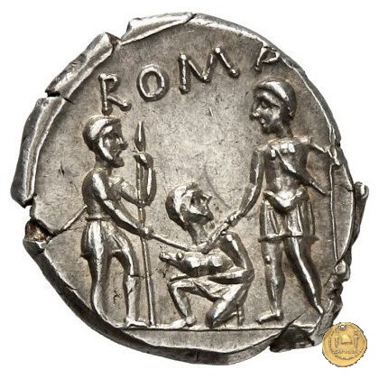 234/1 - denario Ti. Veturius 137 BC (Roma)