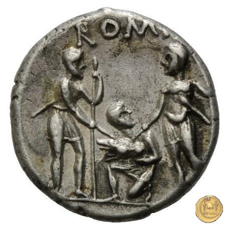 234/1 - denario Ti. Veturius 137 BC (Roma)