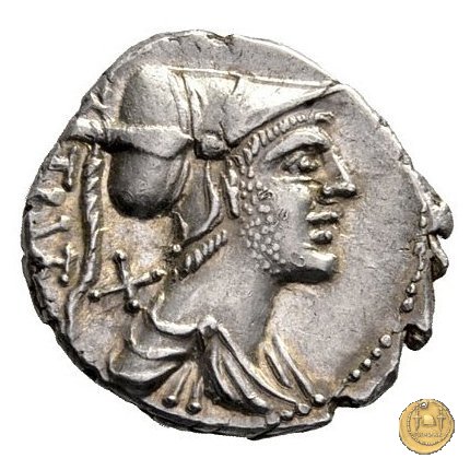 234/1 - denario Ti. Veturius 137 BC (Roma)