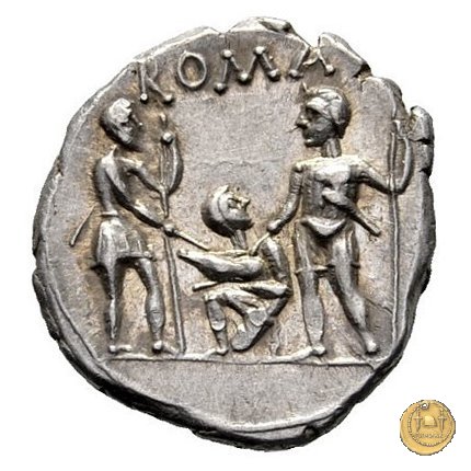 234/1 - denario Ti. Veturius 137 BC (Roma)