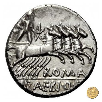 236/1 - denario M. Baebius Q.f. Tampilus 137 BC (Roma)