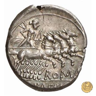 236/1 - denario M. Baebius Q.f. Tampilus 137 a.C. (Roma)