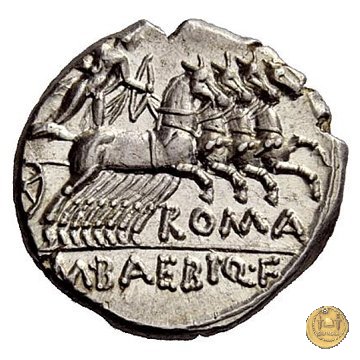 236/1 - denario M. Baebius Q.f. Tampilus 137 BC (Roma)