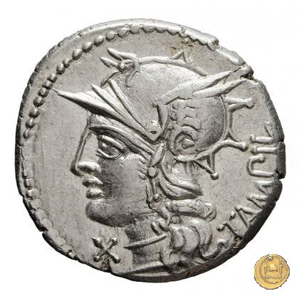 236/1 - denario M. Baebius Q.f. Tampilus 137 a.C. (Roma)