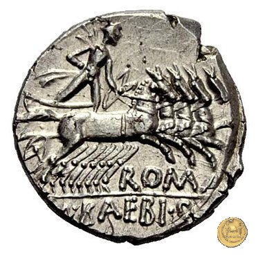 236/1 - denario M. Baebius Q.f. Tampilus 137 BC (Roma)