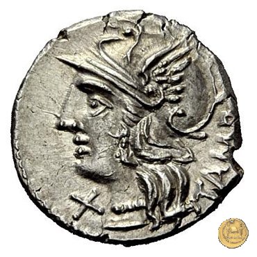 236/1 - denario M. Baebius Q.f. Tampilus 137 BC (Roma)