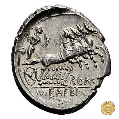 236/1 - denario M. Baebius Q.f. Tampilus 137 BC (Roma)