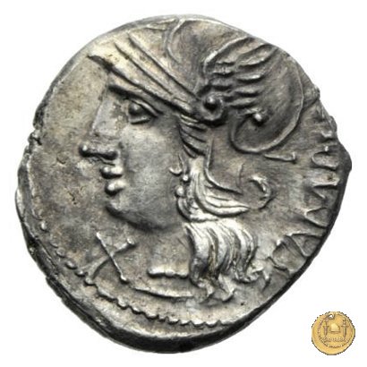 236/1 - denario M. Baebius Q.f. Tampilus 137 BC (Roma)