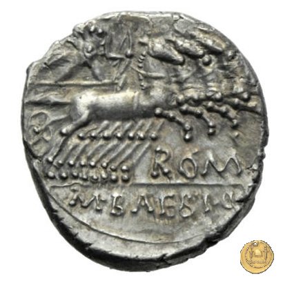 236/1 - denario M. Baebius Q.f. Tampilus 137 BC (Roma)