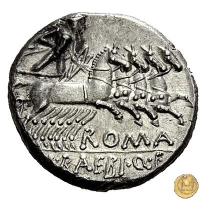 236/1 - denario M. Baebius Q.f. Tampilus 137 BC (Roma)