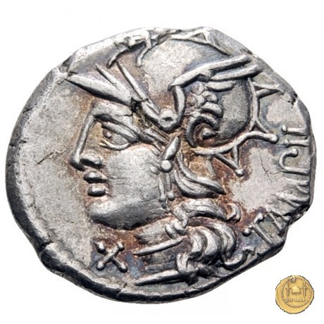 236/1 - denario M. Baebius Q.f. Tampilus 137 BC (Roma)