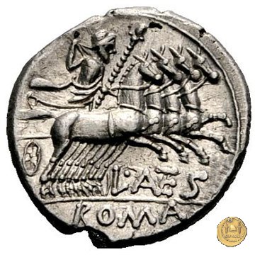 238/1 - denario L. Antestius Gragulus 136 BC (Roma)