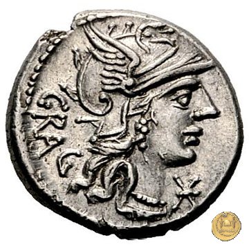 238/1 - denario L. Antestius Gragulus 136 BC (Roma)