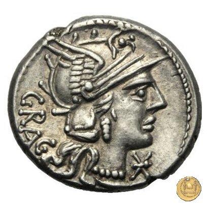 238/1 - denario L. Antestius Gragulus 136 BC (Roma)