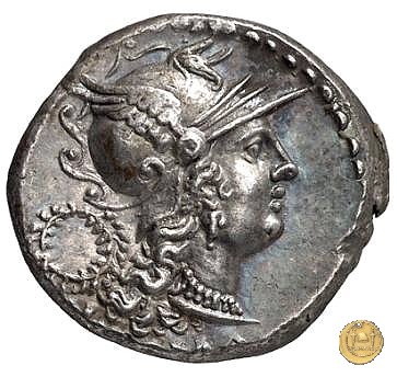 239/1 - denario C. Servilius M.f. 136 BC (Roma)