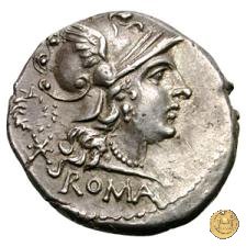 239/1 - denario C. Servilius M.f. 136 BC (Roma)