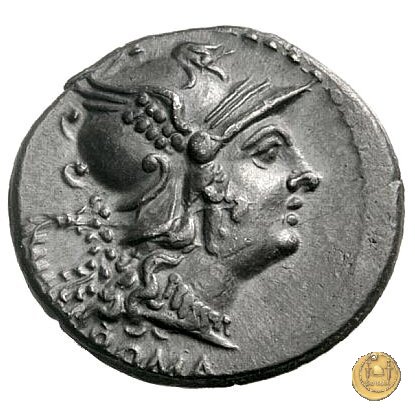 239/1 - denario C. Servilius M.f. 136 BC (Roma)