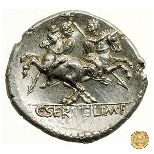 239/1 - denario C. Servilius M.f. 136 BC (Roma)