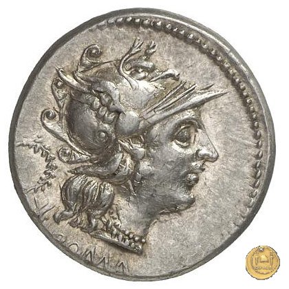 239/1 - denario C. Servilius M.f. 136 BC (Roma)