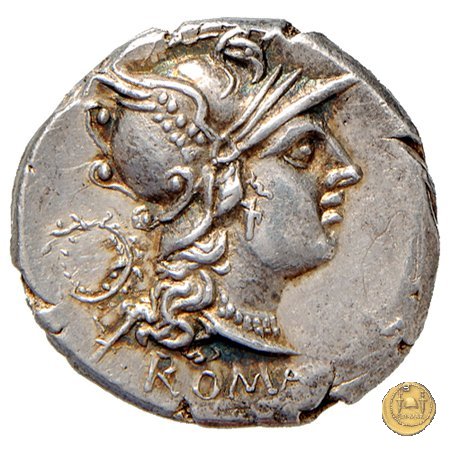 239/1 - denario C. Servilius M.f. 136 BC (Roma)