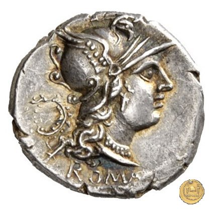 239/1 - denario C. Servilius M.f. 136 BC (Roma)