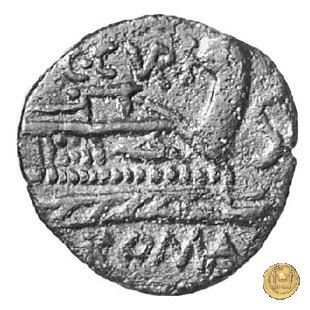 240/2 - semisse C. Curiatius Trigeminus filius 135 BC (Roma)