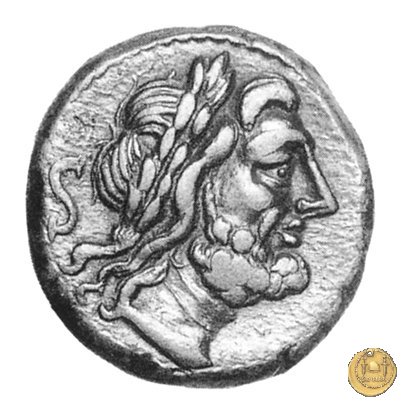 240/2 - semisse C. Curiatius Trigeminus filius 135 BC (Roma)