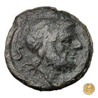 240/2 - semisse C. Curiatius Trigeminus filius 135 BC (Roma)