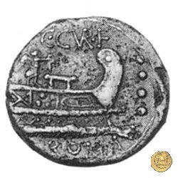 240/3 - triente C. Curiatius Trigeminus filius 135 BC (Roma)