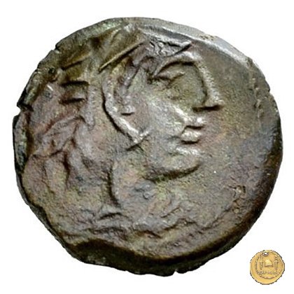 240/4 - quadrante C. Curiatius Trigeminus filius 135 BC (Roma)