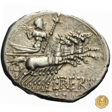 241/1 - denario L. Trebanius 135 BC (Roma)