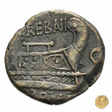 241/2 - semisse L. Trebanius 135 BC (Roma)