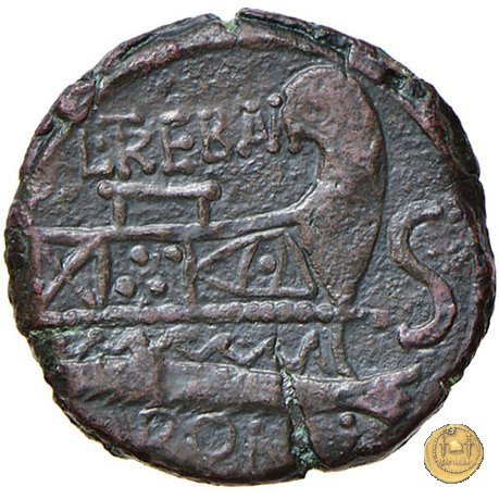 241/2 - semisse L. Trebanius 135 BC (Roma)