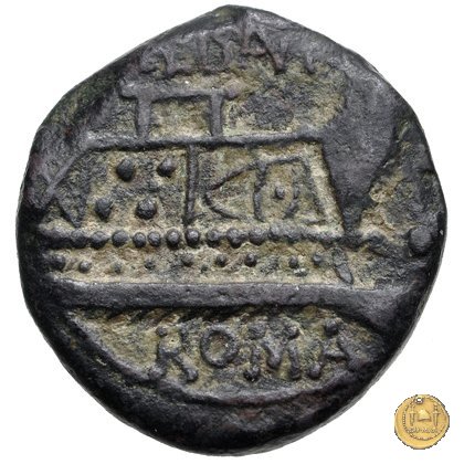 241/4 - quadrante L. Trebanius 135 BC (Roma)