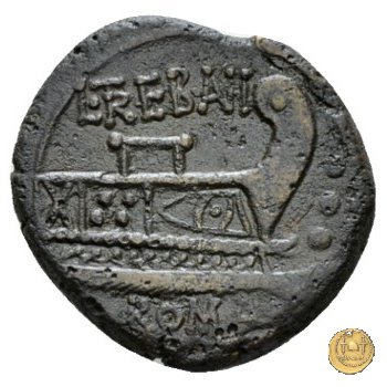 241/4 - quadrante L. Trebanius 135 BC (Roma)