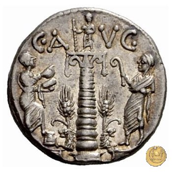 242/1 - denario C. Minucius Augurinus 135 BC (Roma)