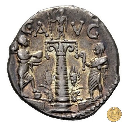 242/1 - denario C. Minucius Augurinus 135 BC (Roma)