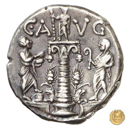 242/1 - denario C. Minucius Augurinus 135 BC (Roma)