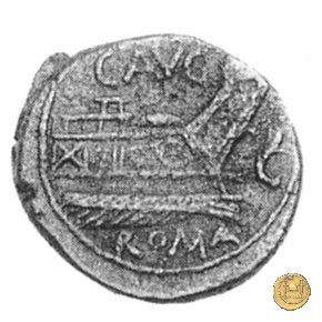 242/2 - semisse C. Minucius Augurinus 135 BC (Roma)