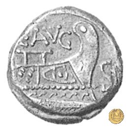 242/2 - semisse C. Minucius Augurinus 135 BC (Roma)