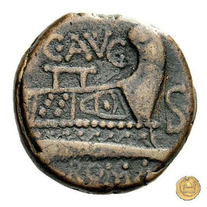 242/2 - semisse C. Minucius Augurinus 135 BC (Roma)