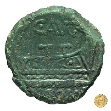 242/4 - quadrante C. Minucius Augurinus 135 BC (Roma)