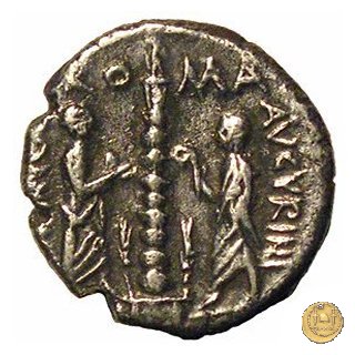 243/1 - denario Ti. Minucius C.f. Augurinus 134 BC (Roma)