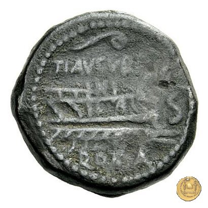 243/2 - semisse Ti. Minucius C.f. Augurinus 134 BC (Roma)