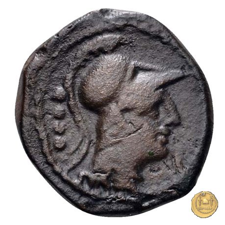 243/3 - triente Ti. Minucius C.f. Augurinus 134 BC (Roma)