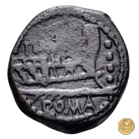 243/3 - triente Ti. Minucius C.f. Augurinus 134 BC (Roma)