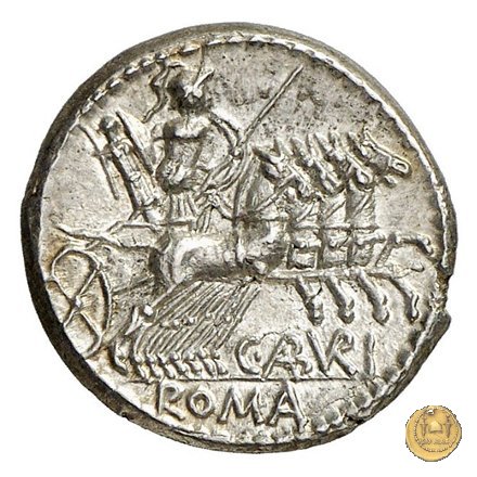 244/1 - denario C. Aburius Geminus 134 BC (Roma)