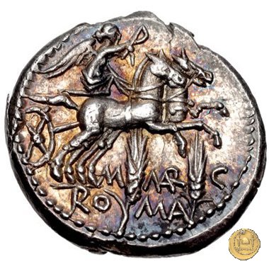 245/1 - denario M. Marcius Mn.f. 134 BC (Roma)