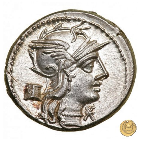 245/1 - denario M. Marcius Mn.f. 134 BC (Roma)